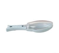 Raspador de escamas de pescado de mano con tapa a presión para escalar sin desorden y mejor agarre durante la preparación de peces (azul nórdico)