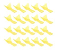 Raspador de esquina de paneles de yeso de plástico: 20 piezas de herramientas de esquina de paneles de yeso Cuchillos de masilla Cuchillo de pintura Raspador de pintura para papel tapiz Spackling