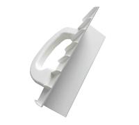 Raspador de esquina de plástico para paneles de yeso, masilla, cuchillo, finalizador, limpieza de estuco, herramienta constructora para suelos de pared, lechada de azulejos de cerámica