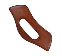 Raspador de gouache de haya carbonizada, tabla de masaje Guasha for raspar meridianos corporales, herramienta de relajación muscular Gua Sha