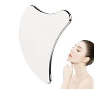 Raspador de herramientas Sha, herramienta sha para la cara - Piedra sha robusta de acero inoxidable | Efectivas herramientas de masaje manual elevadoras y reafirmantes para una mejor circulación y re