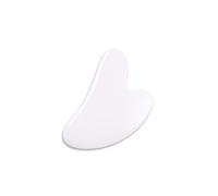 Raspador De Masaje Para Raspar Gua Sha, Tabla De Masaje Para SPA, Masajeador Facial Para Raspar Guasha, Para El Cuello Y La Espalda,Tablero De Resina Blanca