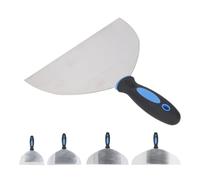 Raspador de masilla acero inoxidable for papel tapiz, pintura, calcomanías, yeso, con orificio for colgar, for reparación paneles(14inch)