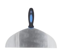 Raspador de masilla de acero inoxidable Herramienta de raspador de yeso de pintura de papel tapiz profesional con mango cómodo para reparación de paneles de yeso 8 pulgadas 10 (30.5cm / 12 pulgadas)