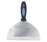 Raspador de masilla de acero inoxidable, herramienta profesional multifuncional para pintar papel tapiz, yeso, reparación de paneles de yeso y renovación del hogar, 8, 10, 12 y 14 (8 pulgadas)