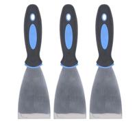 Raspador de masilla de acero inoxidable, juego de raspador de pintura, masilla de grabado, herramientas de extensión para reparación de paneles de yeso para pintor (2,5 pulgadas)