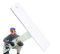 Raspador de para snowboard, herramienta de encerado resistente, borde de contorno afilado acrílico, fácil agarre, removedor de multideporte, rendimiento fiable para estaciones de snowboard