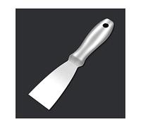 Raspador de pared Cuchillo for masilla Cuchillo for masilla de acero inoxidable, herramienta raspadora de metal for paneles de yeso, masilla, calcomanías, papel tapiz, hornear, masilla, parchar y pint