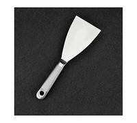 Raspador de pared Espátula for masilla Herramienta de pintores de acero inoxidable for encintar, espátula for masilla, raspador de papel tapiz, pintura for raspar, masilla for paneles de yeso, 1 pulga
