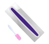 Raspador de pastel liso de acero inoxidable para decoración de tartas, alisado de crema, molde para hornear, herramienta de bricolaje, decoración de pastelería