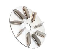 Raspador de pelo de animales: herramienta de depilación de cerdo de metal, afeitadora manual de 9 engranajes para uso en granjas y mataderos| Perfecto para pollo, , caballo, pato.