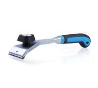 Raspador de pintura de carburo con cuchillas de carburo de tungsteno de doble filo de 60 mm, rascador de madera de agarre suave para quitar pintura, pegamento, barniz, reemplaza el rascador Bahco 665