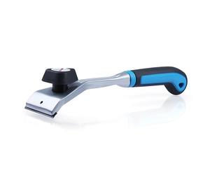 Raspador de pintura de carburo con cuchillas de carburo de tungsteno de doble filo de 60 mm, rascador de madera de agarre suave para quitar pintura, pegamento, barniz, reemplaza el rascador Bahco 665