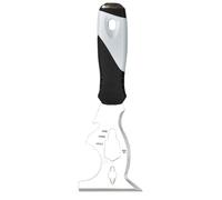Raspador de pintura, herramienta de raspado de pintura | Herramienta | raspadora para pintor de masilla gruesa, multiuso | Herramienta de decapado de pintura, removedor de calafateo de mango ergon