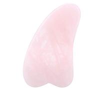 Raspador de placa de cuarzo rosa natural, herramienta de masaje Jade Guasha Junta para tratamiento de acupuntura SPA Terapia Trigger Point