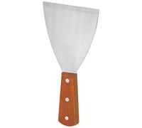 Raspador de Plancha de Acero Inoxidable Antiadherente, Herramienta de Cocina para Parrilla de Barbacoa, Espátula para Bistec, Turner, Resistente Al Calor