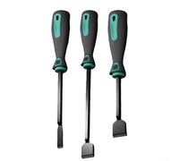 Raspador, herramienta raspadora de cilindro de 3 piezas para una eliminación eficiente del sellador del motor, hoja de limpieza de alta eficiencia, construcción de acero al carbono, uso profesional