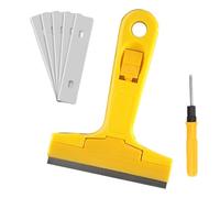 Raspador industrial solicitado - Conjunto de herramientas robusto, equipo de limpieza | Acero de alto carbono, mango ergonómico fuerte, borde ultra afilado, duradero, rendimiento para el v