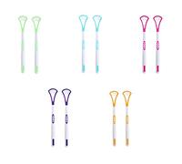 Raspador Lengua Silicona Limpiador Lengua Limpiador Lengua Silicona Se Utiliza Para El Cuidado Bucal, Limpieza Del Revestimiento De La Lengua, Antibacteriano Y Desodorizante, Adultos Y NiñOs.