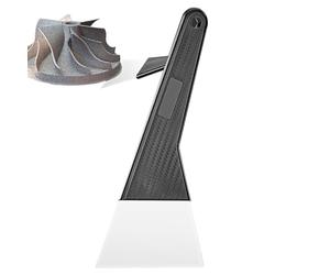 Raspador metálico - Espátula para impresora 3D con mango ergonómico, material de oficina para extracción, nivelación, limpieza, prototipado, modelado y ocio creativo