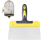 Raspador Metálico para Gallinaza - Eliminación de excrementos de aves | Rascador Limpiador para Jaulas de Aves - para mujeres hombres cuidadores dueños mascotas amantes aves hogar oficina jardín perch