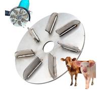 Raspadores De Pelo Para Ganado,Afeitador De Cerdos Con 9/7 Engranajes | Rascadores De Pelo Animal En Matanza | Para Cabras, Vacas, Ovejas, Aves De Corral, Caballos, Matadero, Cocina, Granjero