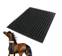 Raspadores para animales de granja, paneles rascadores para caballos y ganado, ayuda a cosquillas para animales pequeños de granja - para cabras, ovejas, vacas, cerdos, 33,8x42cm