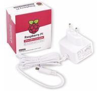 Fuente de alimentación Raspberry Pi 4 USB Tipo-C 5.1V 3A 15W Blanca