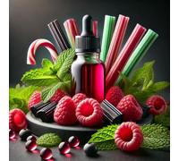 Raspberry Noir - Concentrado aromático de frambuesa, regaliz y menta - Vegano - Sasami - 100ml