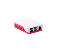 Caja Externa Oficial para Raspberry Pi 4 em Blanco/Rojo