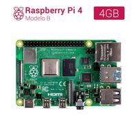 Raspberry pi 4 modelo b - broadcom bcm2711 quad core cortex-a72 - 4 gb