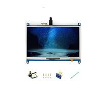 Raspberry Pi 7 Inch LCD Resistive Touch Screen 1024x600 IPS Display HDMI Interface Monitor for Any Revision of Raspberry Pi and PC Drivers Provided