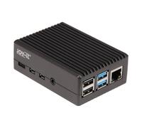 Raspberry Pi Joy-it RB-alucaseP4+08 - Carcasa SBC Compatible con (Kits de Desarrollo) Incl. Kü pasivo