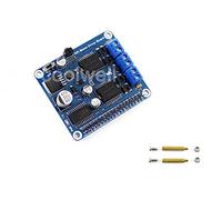 Raspberry Pi Motor Driver Expansion Module Board DC Motor Stepper Motor Driver with Freescale H-Bridge Driver MC33886 for DIY Mobile Robot Remote Control Based on Raspberry Pi