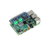 Raspberry Pi - Placa de controlador de motor I2C IIC interfaz para Raspberry Pi, controla 2 motores CC simultáneamente