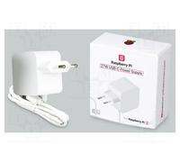RASPBERRY PI RPI-27W-USB-C-POWER-SUPPLY-WHITE-EU Accesorios