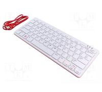 RASPBERRY PI RPI-KYB-US-(RED/WHITE) Accesorios