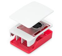 Raspberry Pi - SC1159 accesorio para placa de desarrollo Disipador térmico Rojo, Blanco