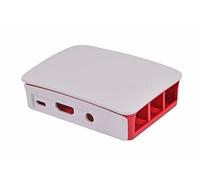 Raspberry Pi Spain Frambuesa Caja Oficial para el 2 Modelo B +, Rojo/Blanco