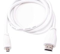 Raspberry Pi T7689AX Cable HDMI 1 m HDMI Tipo A (Estándar) HDMI Tipo D (Micro) Blanco