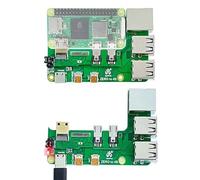 Raspberry Pi Zero - Adaptador de interfaz de 2 W a 4 B cero a Pi4 USB HUB RJ45 Ethernet