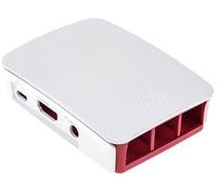 Raspberry RB de Case + 06 Pi Carcasa para B +, 2 y 3, 5 Piezas Color Blanco/Rojo
