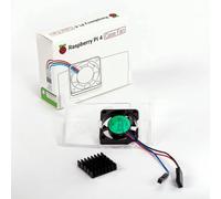 Raspberry Ventilador + Disipador Oficial PI 4 Diseñado para Overclockers Ventilador con Velocidad Regulable por PWM - 205-5263