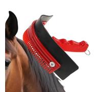 Rasqueta de sudor para caballos Cepillo Escurridor y Peine Curry Manual
