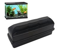 Rasqueta magnética para acuario, aspiradora de grava de doble cara, limpiador de vidrio flotante, aspiradora de grava para acuario, herramientas de limpieza fáciles de usar