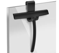 Rasquetas Limpiacristales para Ducha de Silicona con Soporte, Pared y Soporte Pegamento Diseño Ergonómico para Limpiar Mampara de Ducha, Ventana