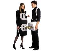 Rasta Imposta Enchufe Y Juego Espuma Túnica Adulto Pareja Disfraz Halloween 7212