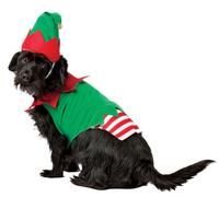 Rasta Imposta Santa's Ayudante Sombrero one piece Elfo Perro Pets Traje Navideño