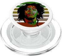 Rasta Reggae Jamaica Dreadlocks Portrait PopSockets PopGrip para MagSafe