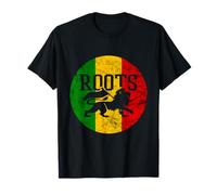 Rasta Reggae Lion Of Judah Jamaican Reggae Music Auriculares Camiseta